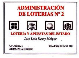 ADMINISTRACIÓN DE LOTERIAS Nº 2