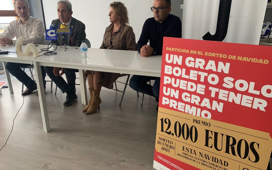 La campaña de Navidad de ACOMSEJA pone en juego 12.000 euros en toda la provincia