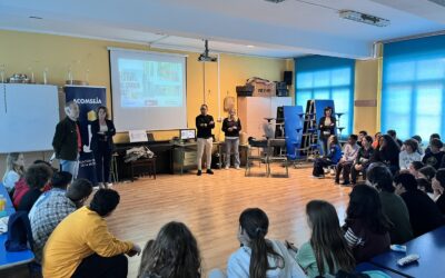 Charlas a los escolares de Jaca sobre la importancia del comercio local