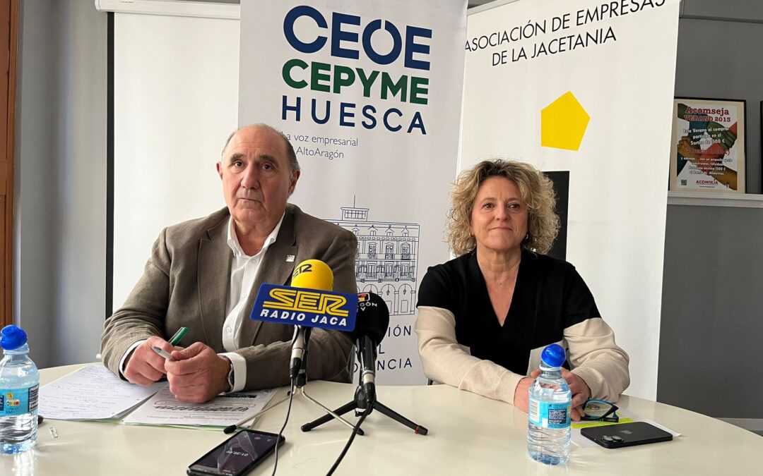 CEOE Cepyme Huesca y ACOMSEJA hacen balance del año