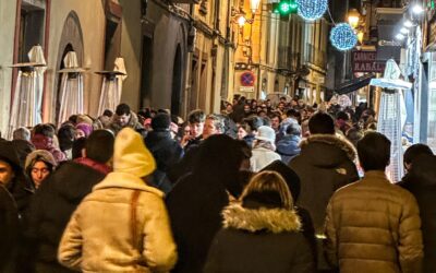 La nieve deja un balance «muy positivo» en el comercio y la hostelería jacetanos